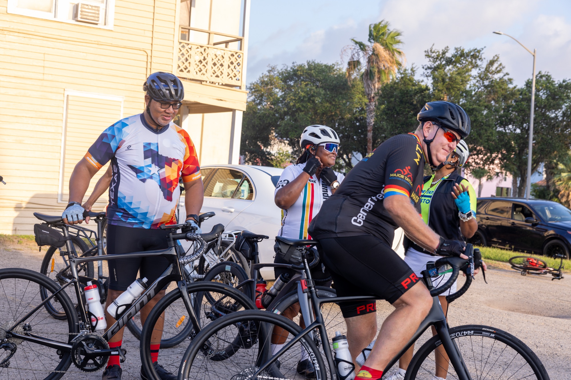 Photo from the Emancipation Trail Bike Ride