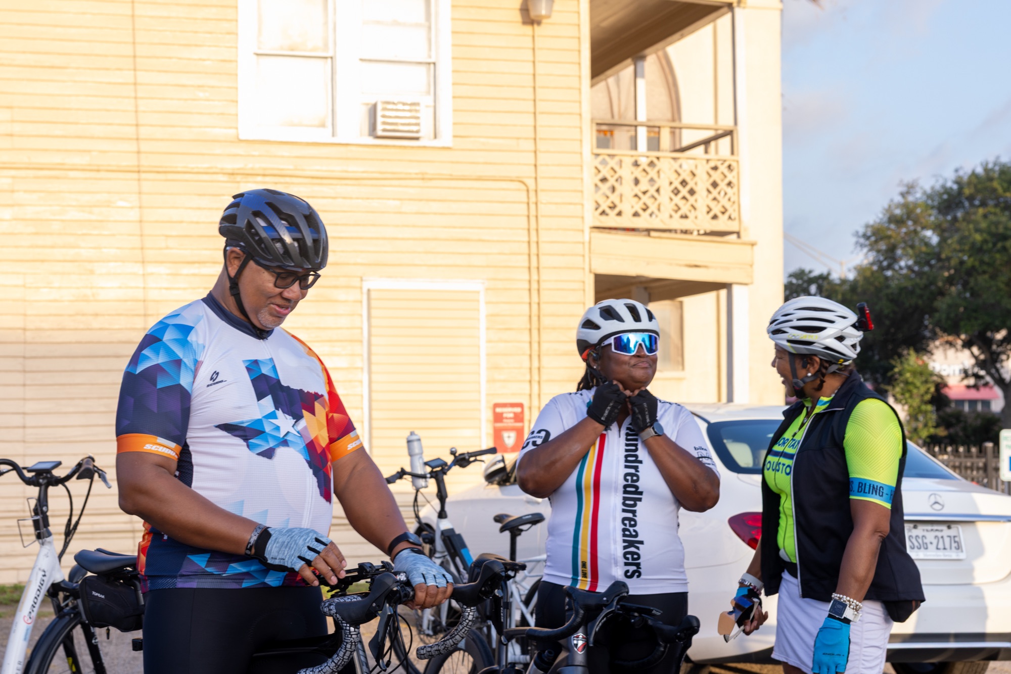 Photo from the Emancipation Trail Bike Ride