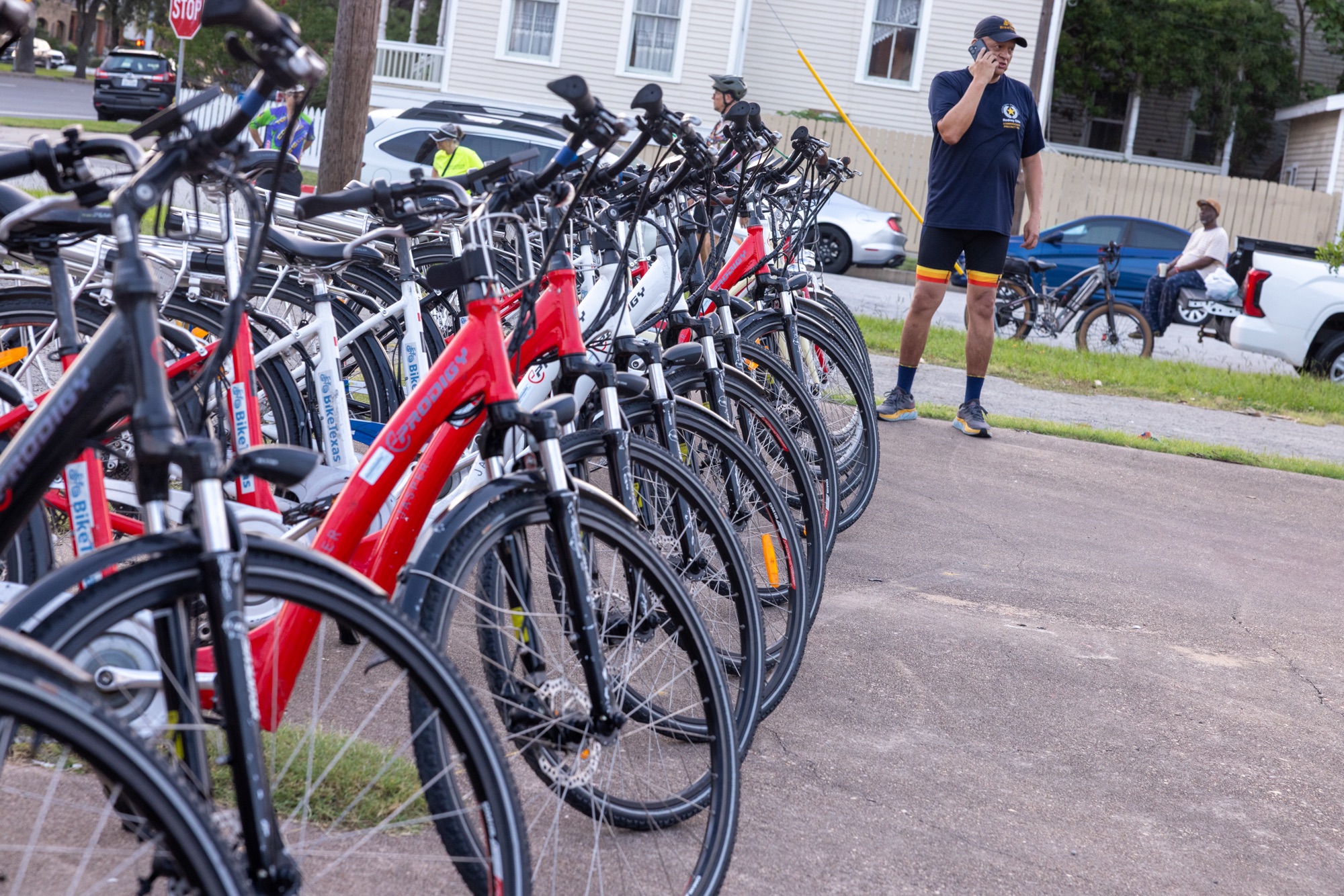 Photo from the Emancipation Trail Bike Ride
