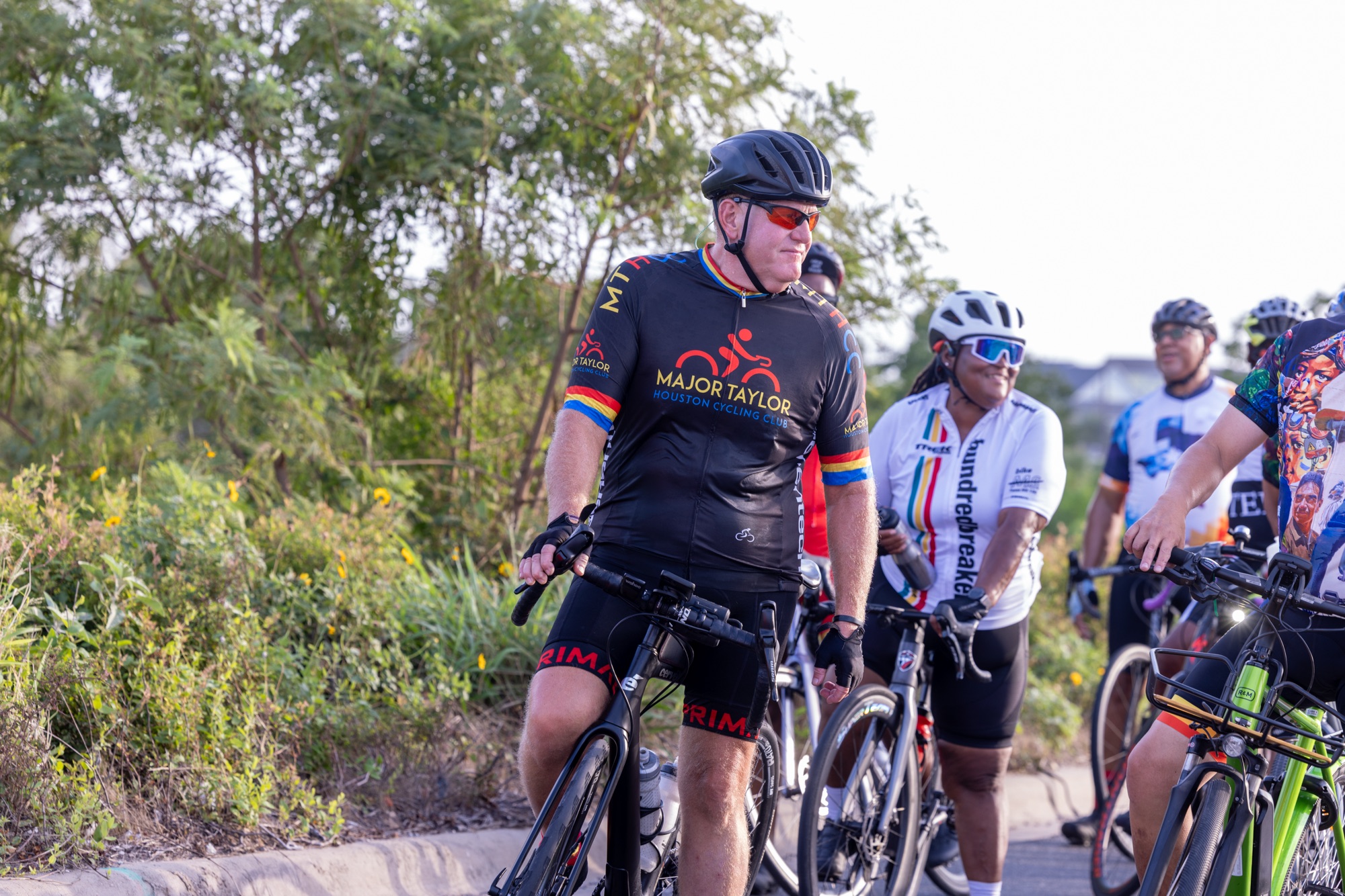 Photo from the Emancipation Trail Bike Ride