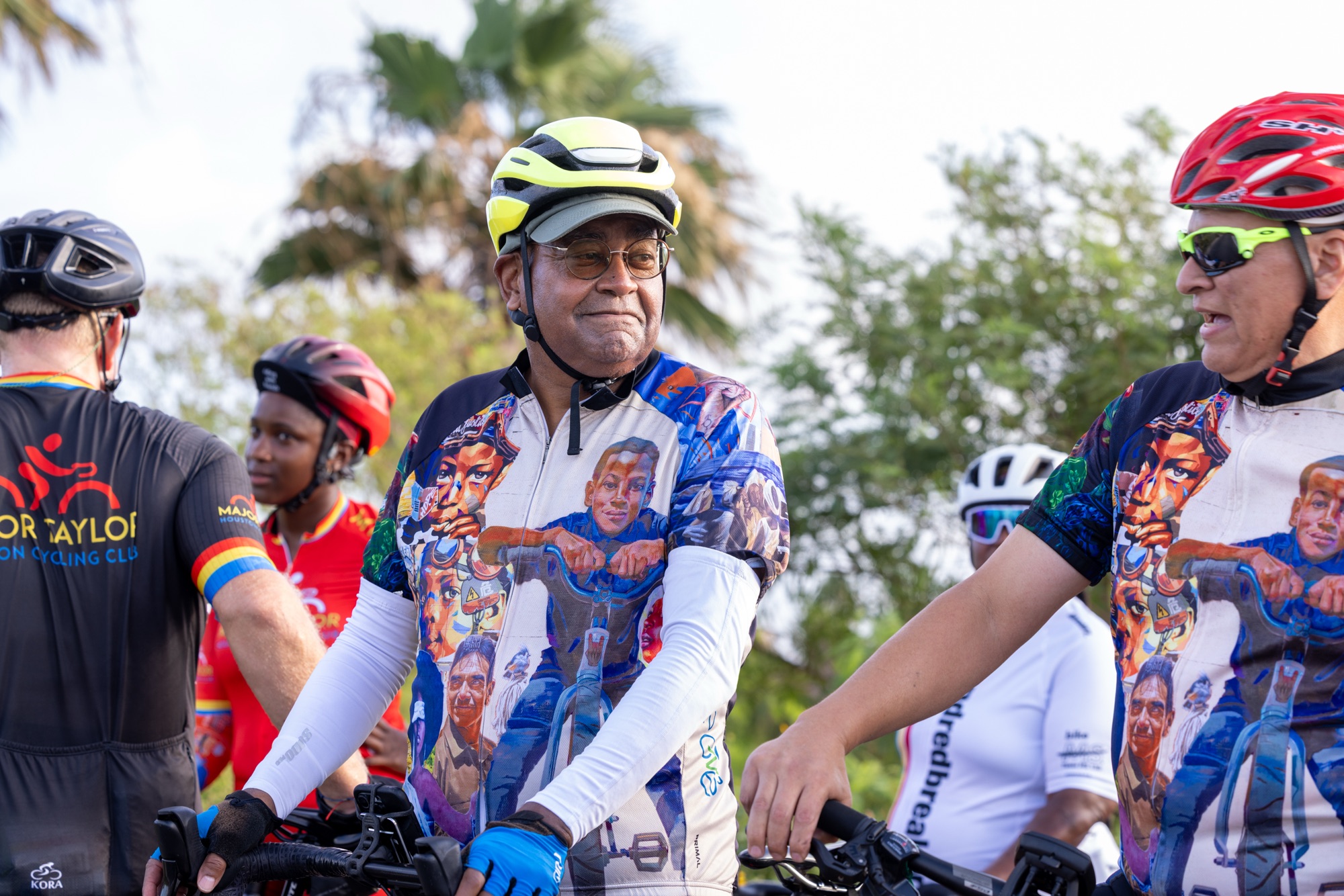 Photo from the Emancipation Trail Bike Ride