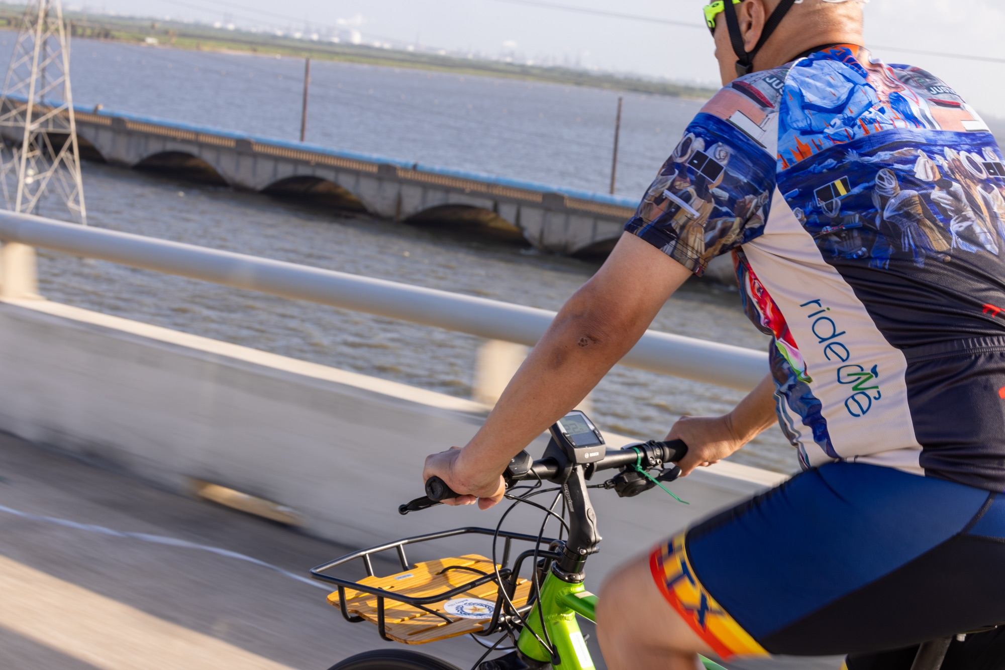 Photo from the Emancipation Trail Bike Ride