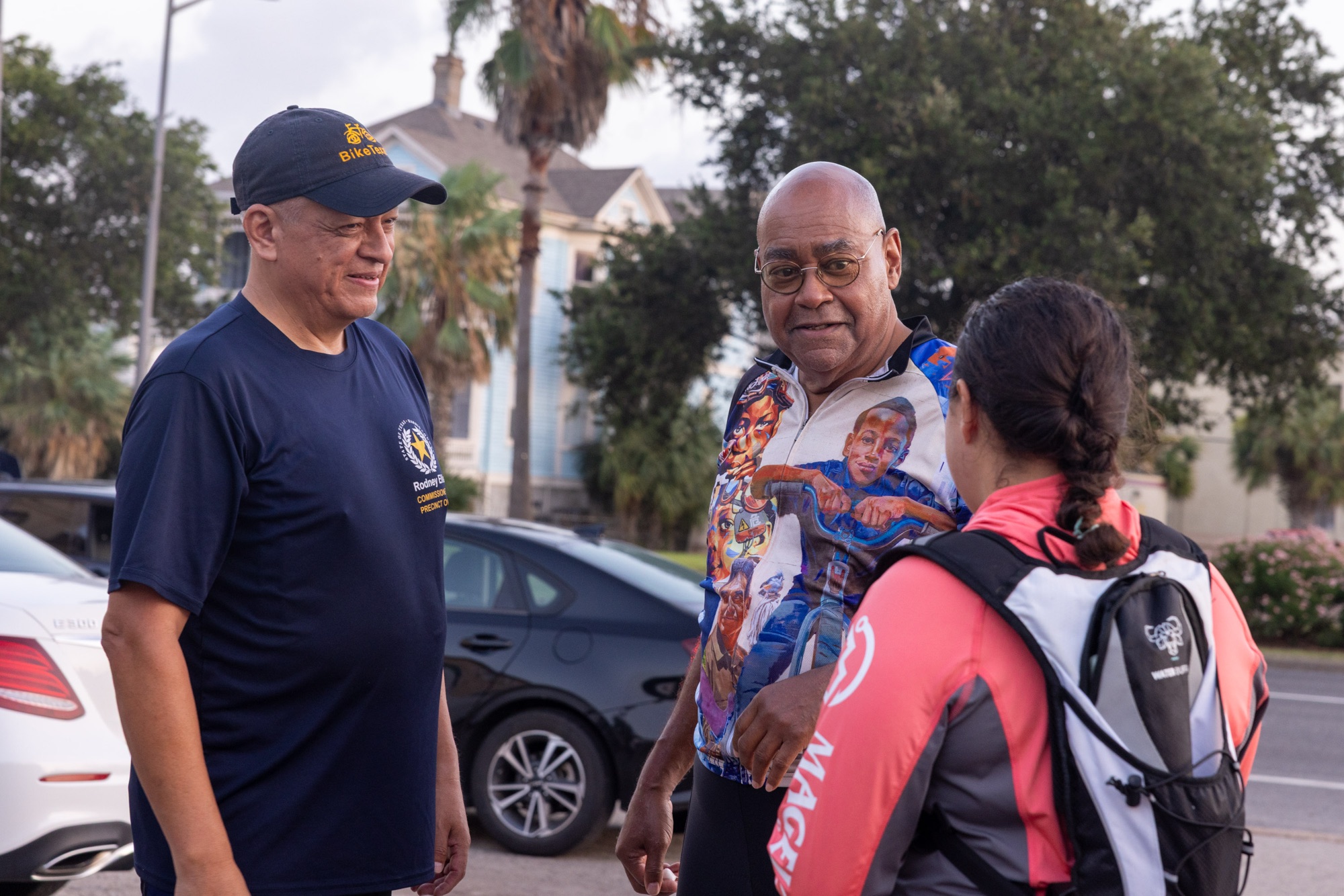 Photo from the Emancipation Trail Bike Ride