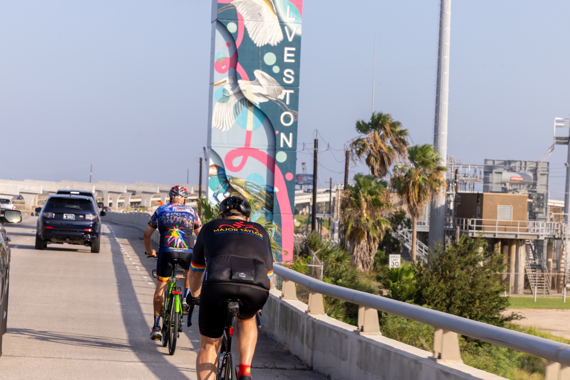 Photo from the Emancipation Trail Bike Ride