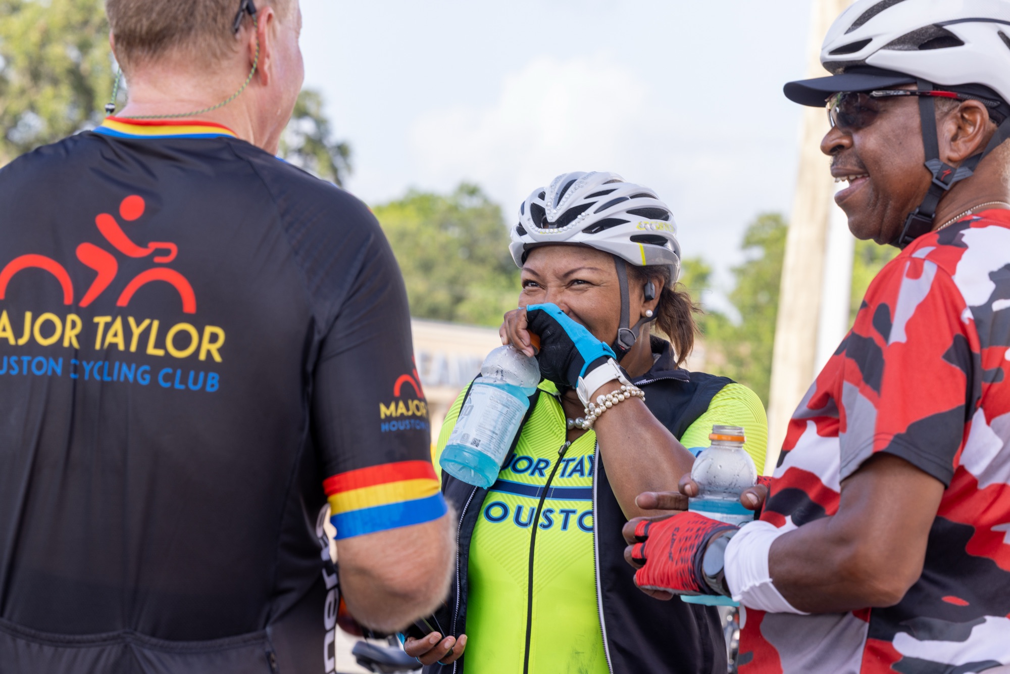 Photo from the Emancipation Trail Bike Ride