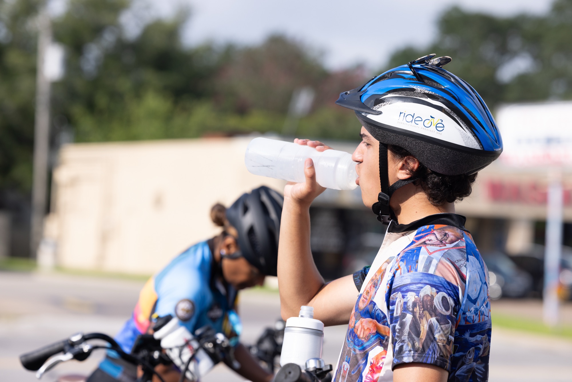 Photo from the Emancipation Trail Bike Ride