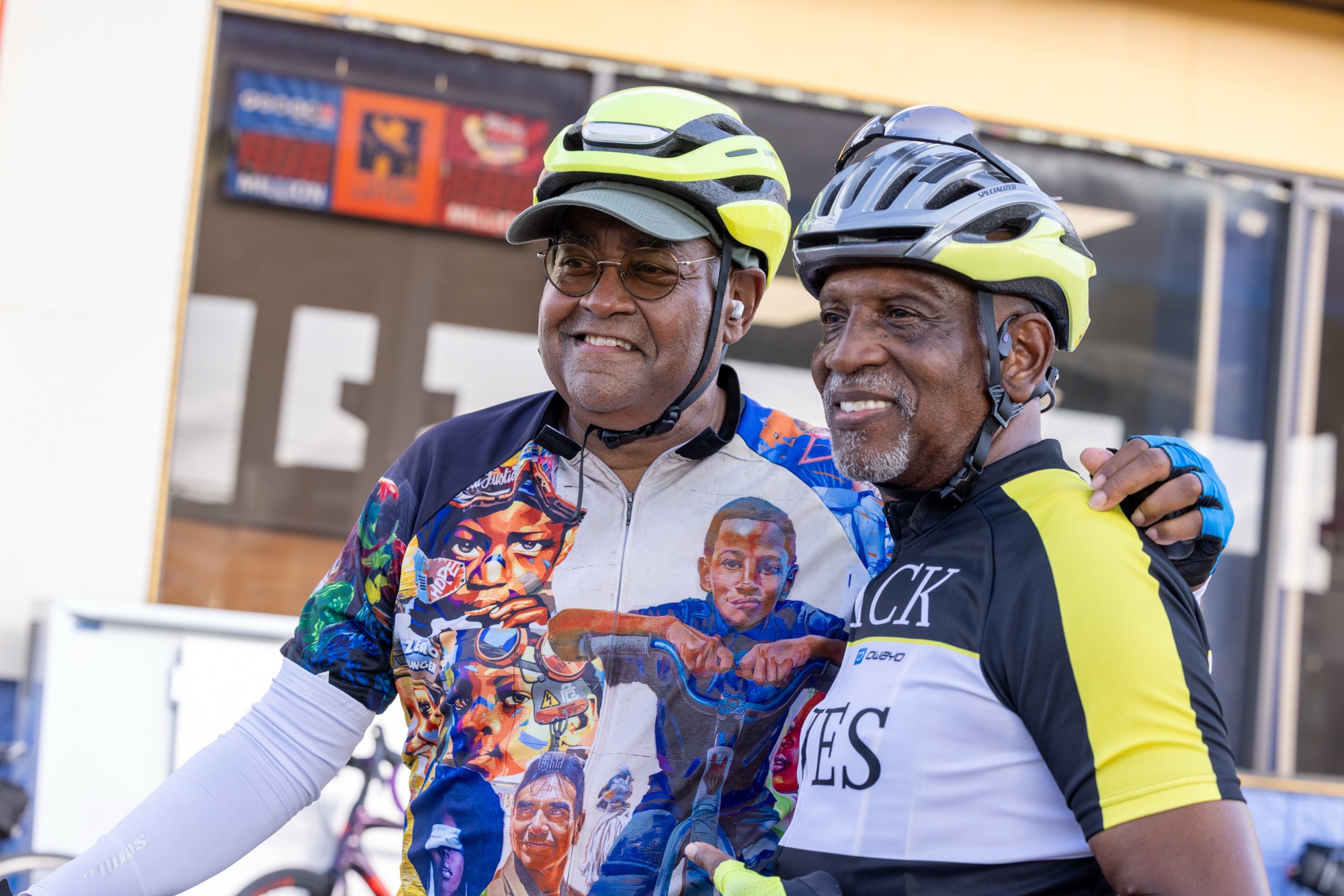 Photo from the Emancipation Trail Bike Ride