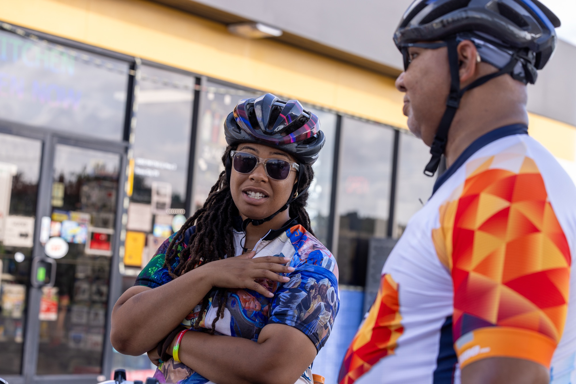 Photo from the Emancipation Trail Bike Ride