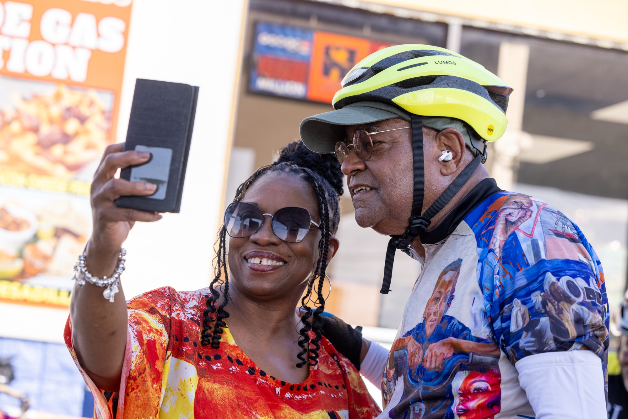 Photo from the Emancipation Trail Bike Ride