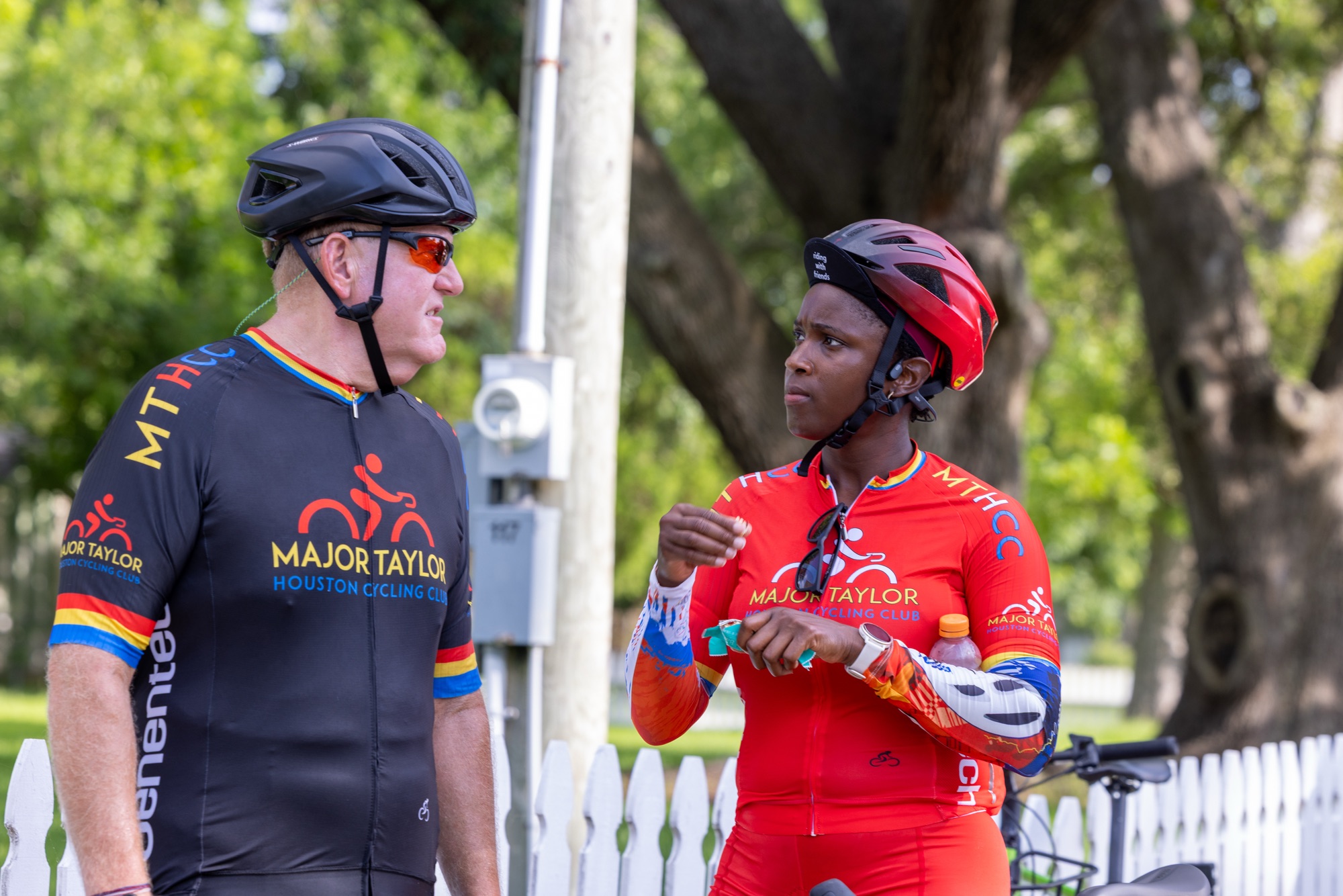 Photo from the Emancipation Trail Bike Ride