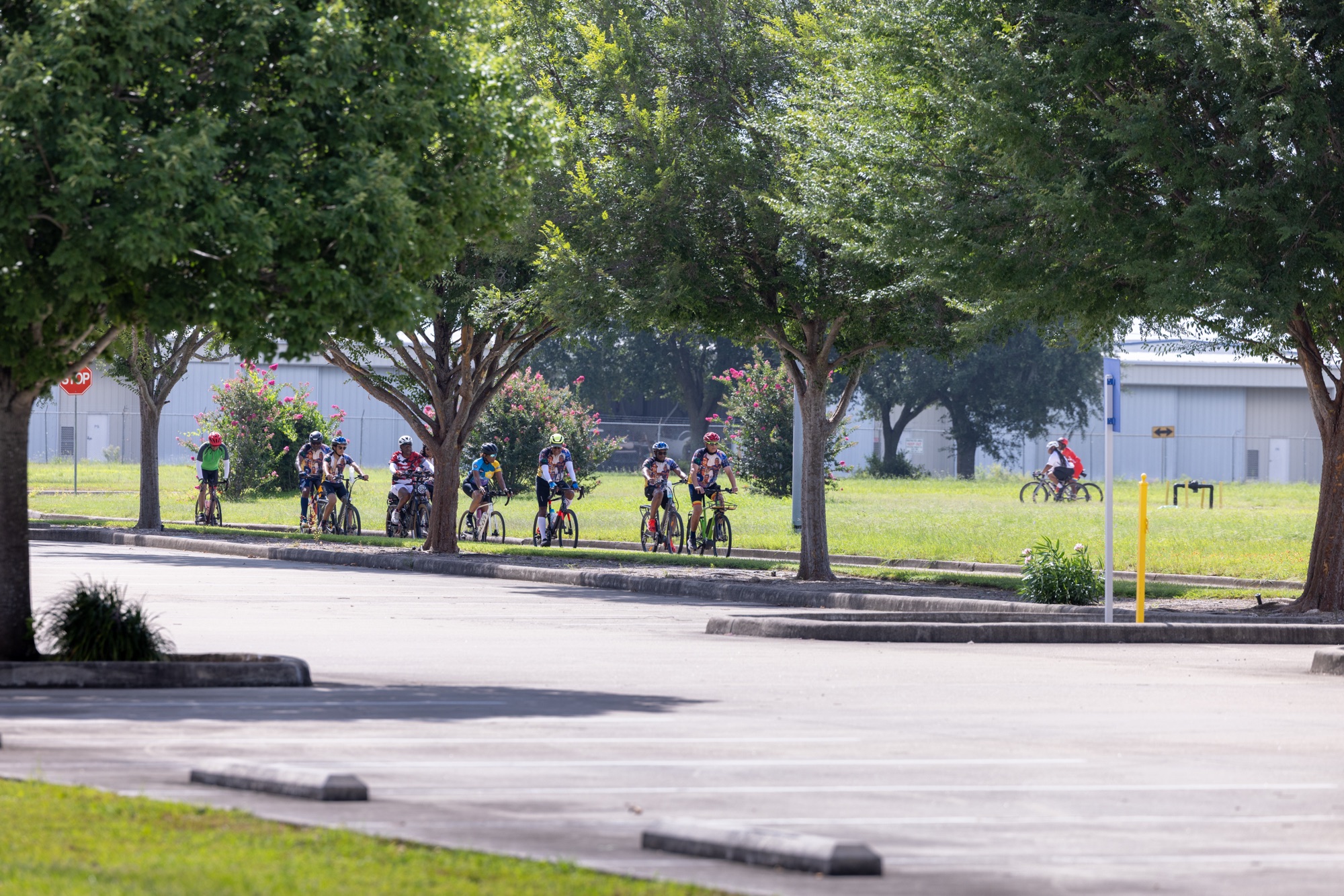 Photo from the Emancipation Trail Bike Ride
