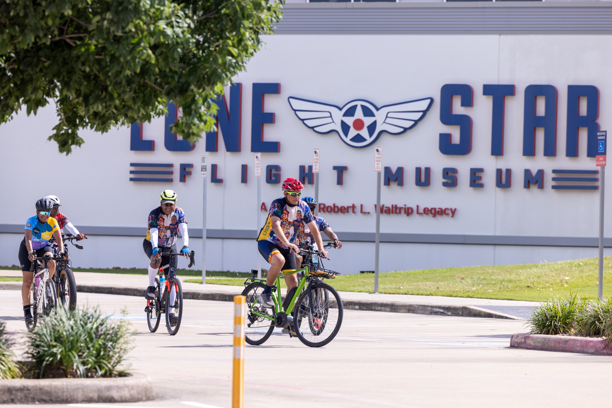 Photo from the Emancipation Trail Bike Ride