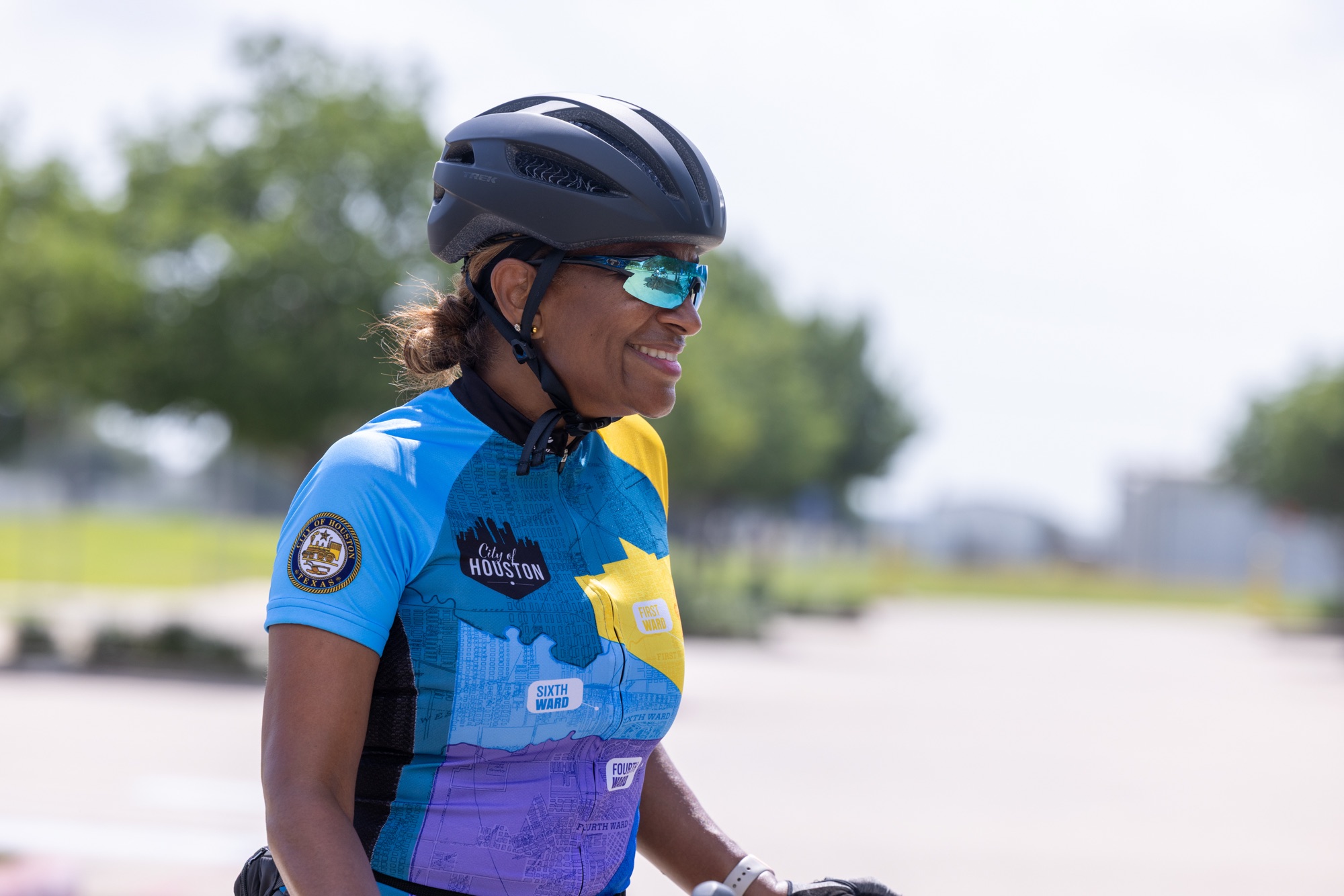 Photo from the Emancipation Trail Bike Ride