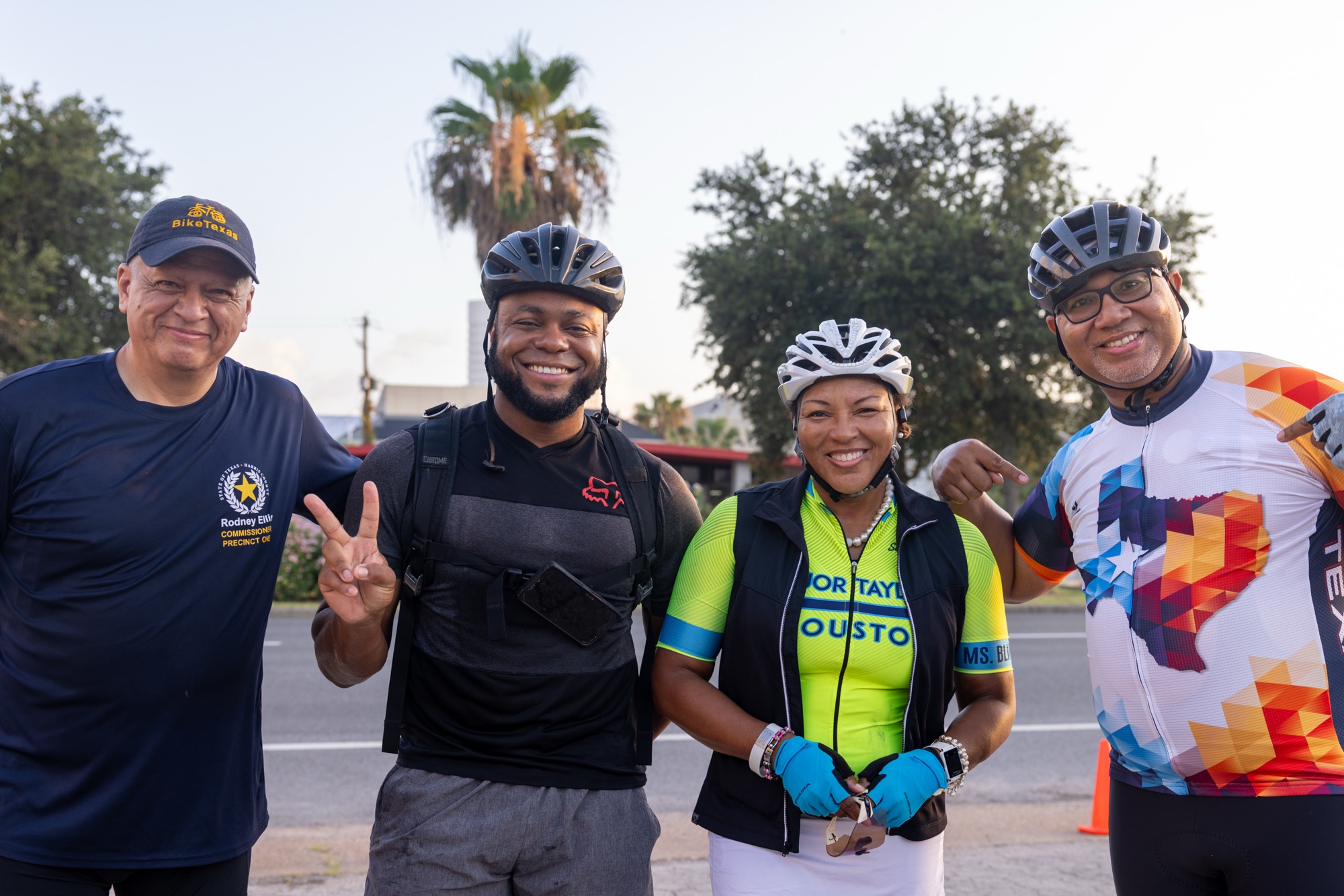Photo from the Emancipation Trail Bike Ride