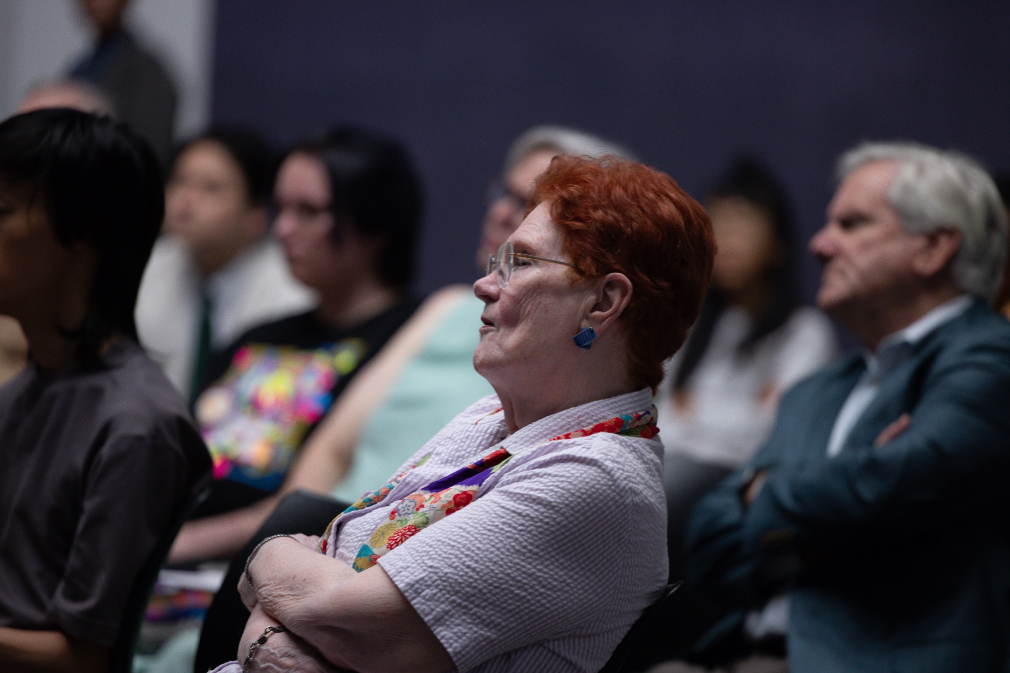 Photo from an event at the Rothko Chapel