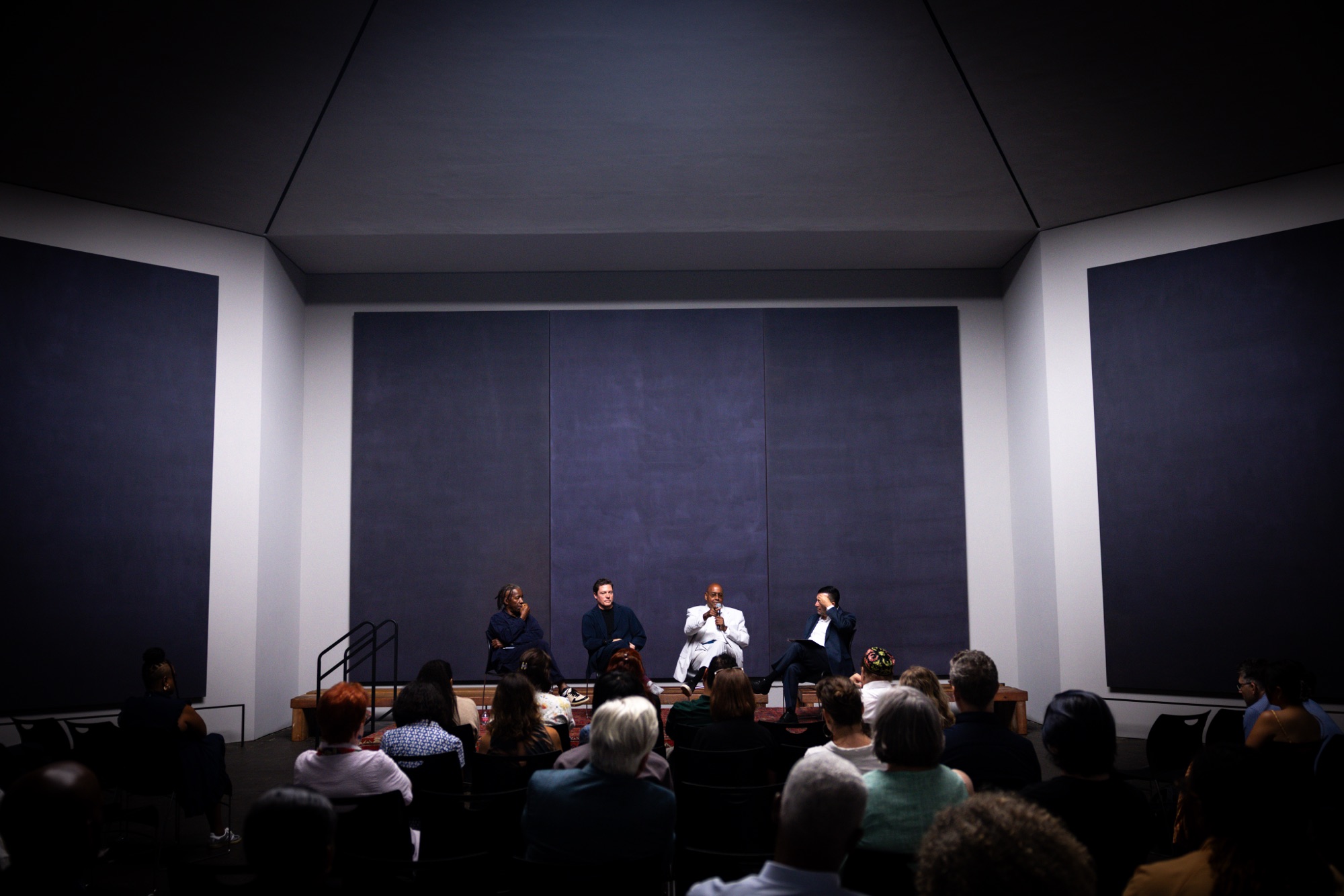 Photo from an event at the Rothko Chapel