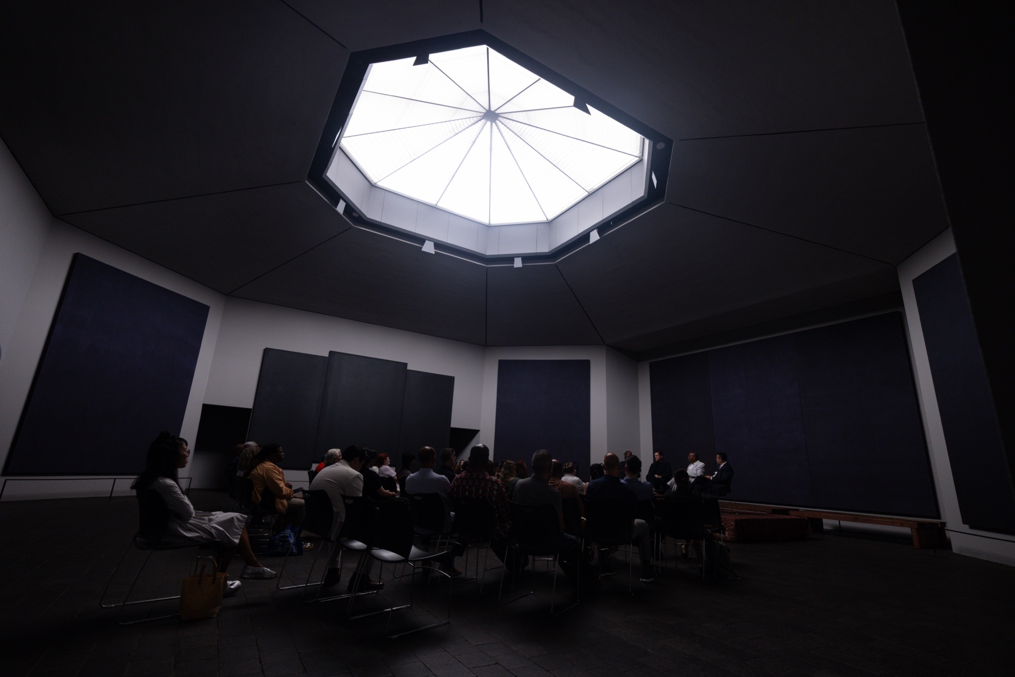 Photo from an event at the Rothko Chapel