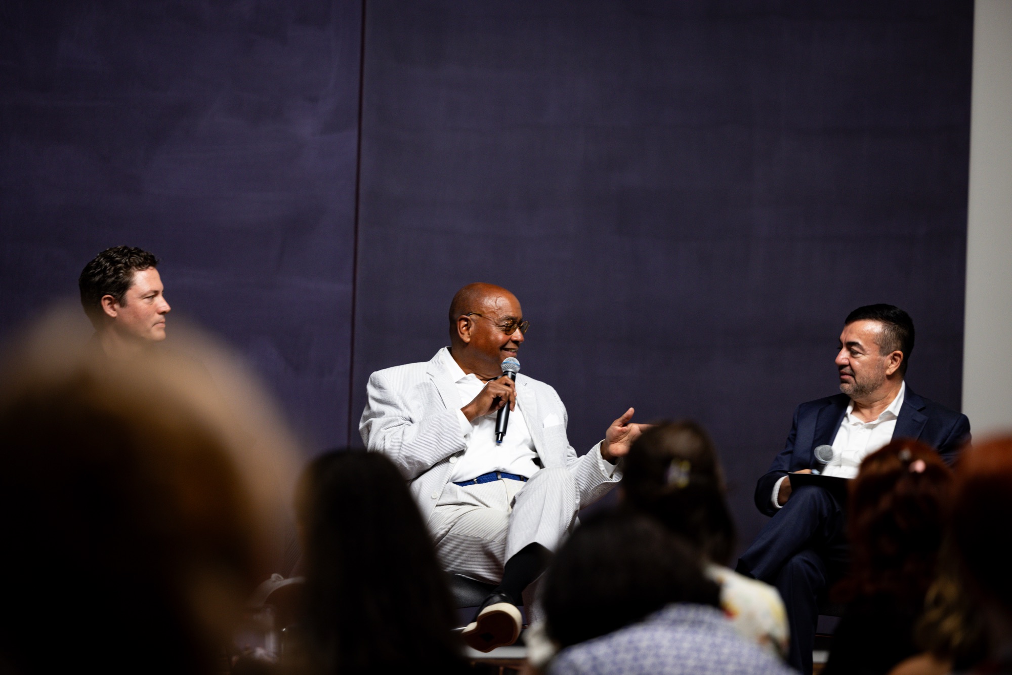 Photo from an event at the Rothko Chapel