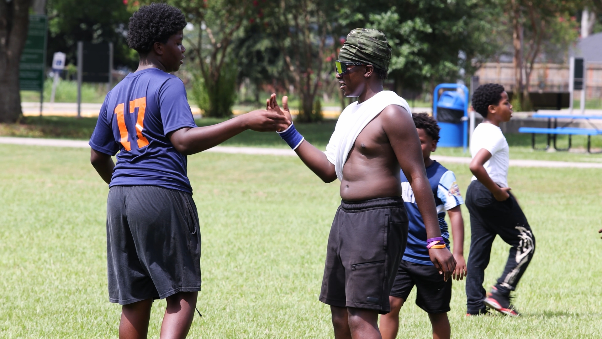 One For All Football Camp promotional video still